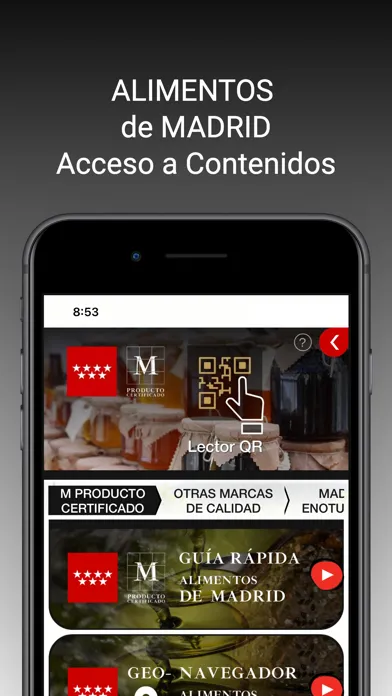 ALIMENTOS de MADRID स्क्रीनशॉट