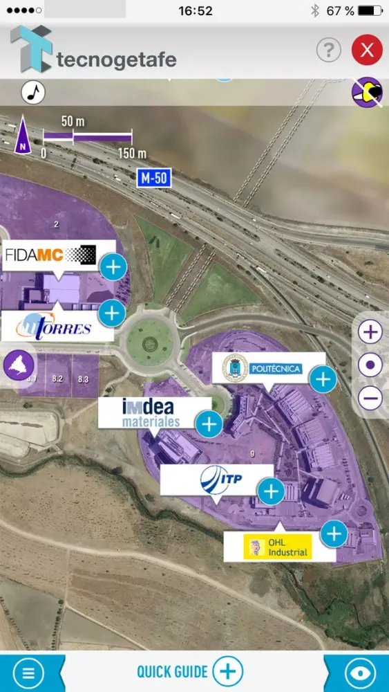 Capturas de tela do TECNOGETAFE - iPhone version