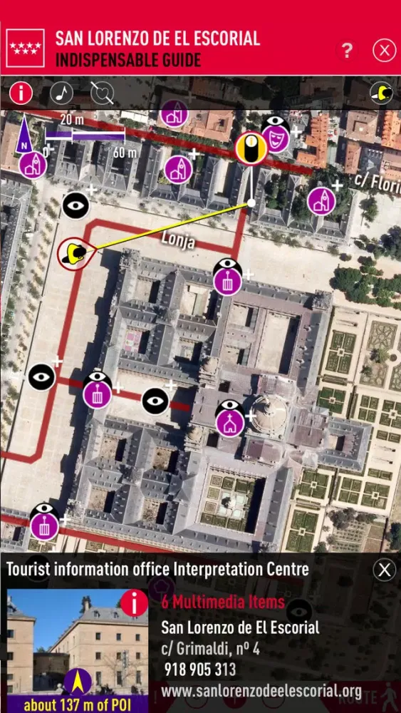 GUÍA MADRID 5D. Comunidad de Madrid - iPhone version Screenshots