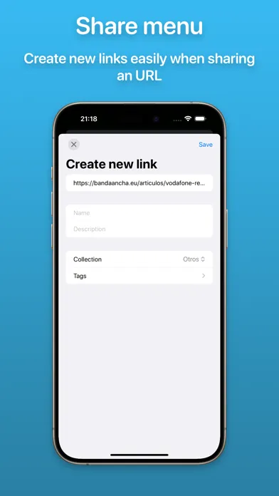 My Links for Linkwarden Ekran Görüntüleri
