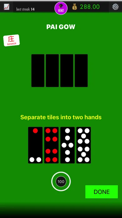 Practice Pai Gow Tiles স্ক্রিনশট