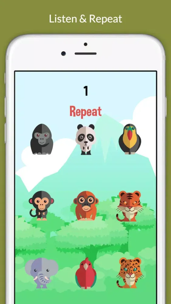 Animal Conga: Jungle - Listen and repeat animal sounds in Animal Kingdom Screenshots