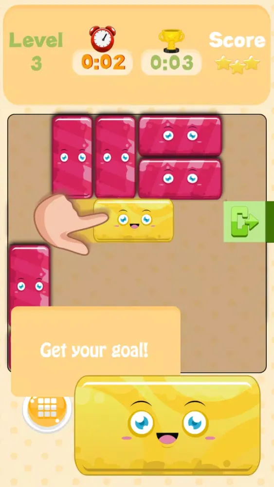 ภาพหน้าจอของ Slide Me! - Unblock puzzles and complete them all