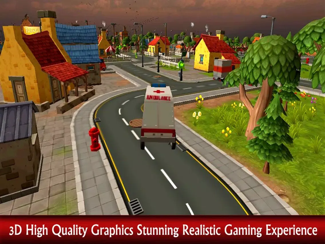 Ambulance Rescue 911 Simulator iPad  Ekran Görüntüleri