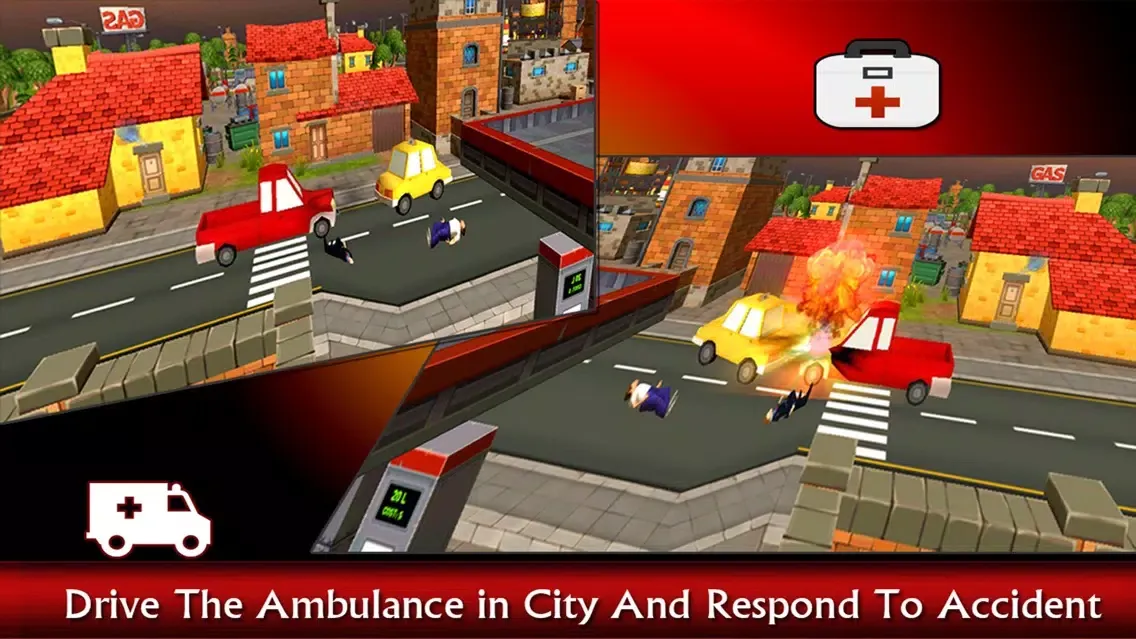 Ambulance Rescue 911 Simulator Ekran Görüntüleri