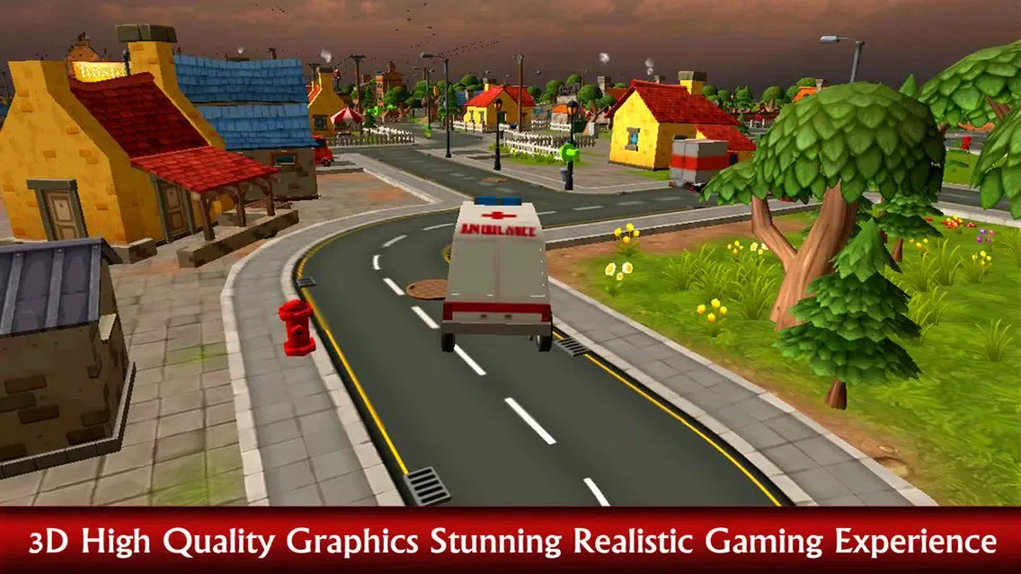 Ambulance Rescue 911 Simulator Ekran Görüntüleri