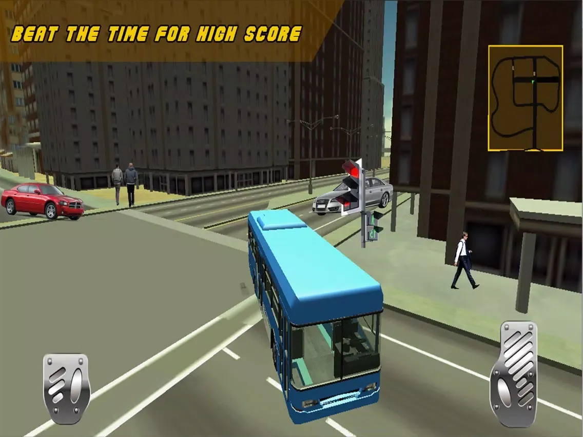Bus Driver 3D Army Simulator iPad  سکرین شاٹس