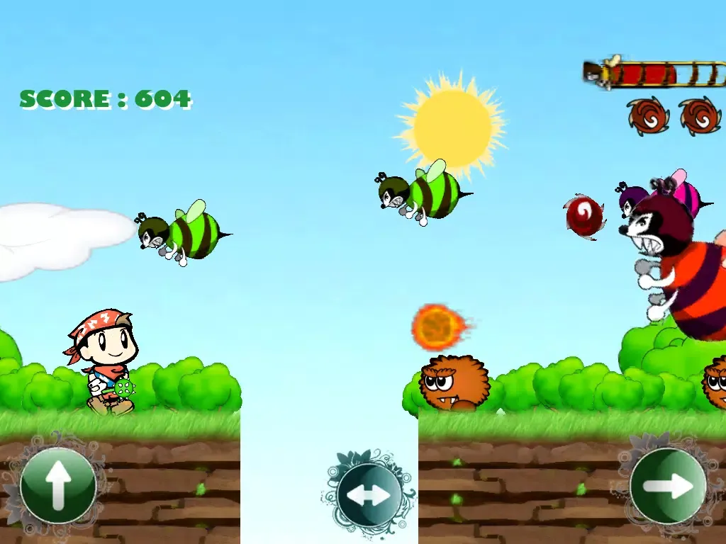 Captures d'écran de Bumble Bee Adventure iPad 