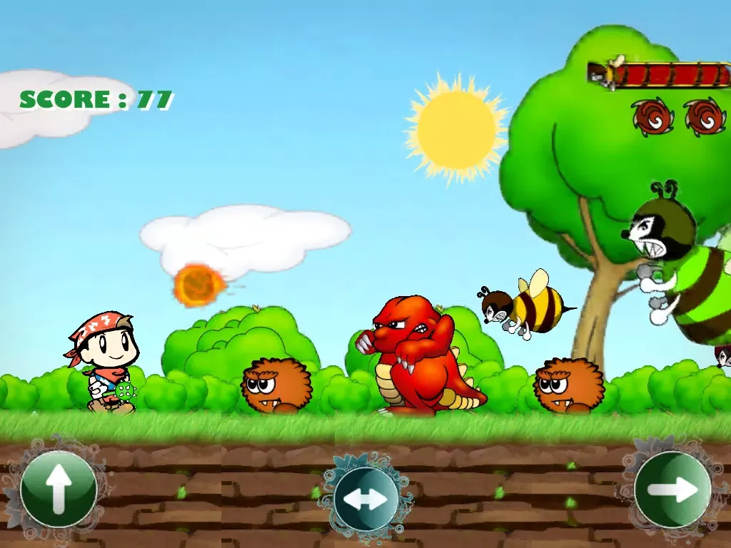 Captures d'écran de Bumble Bee Adventure iPad 