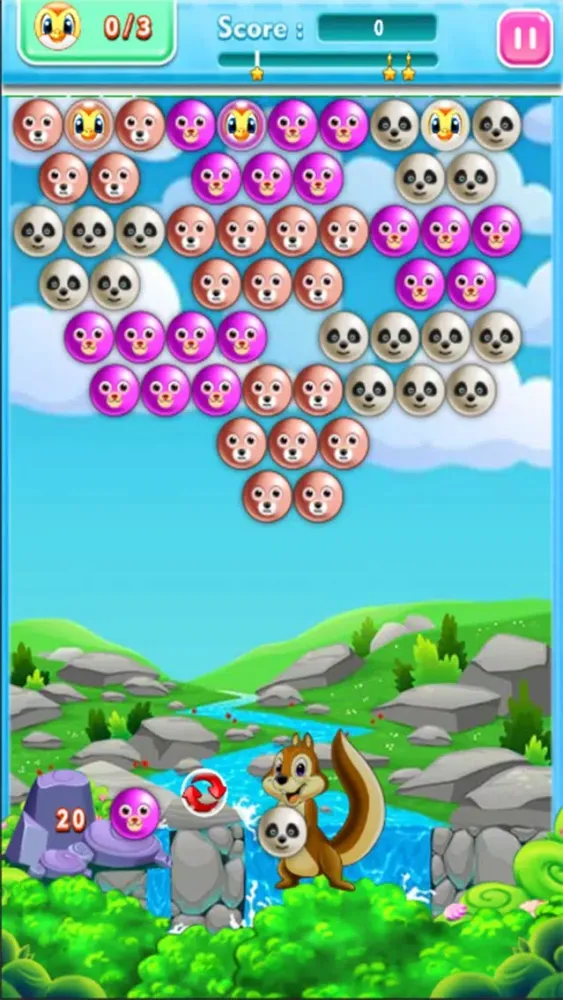 Capturas de tela do Deluxe Puzzle Bubble Shooter