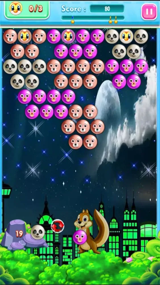Capturas de tela do Deluxe Puzzle Bubble Shooter