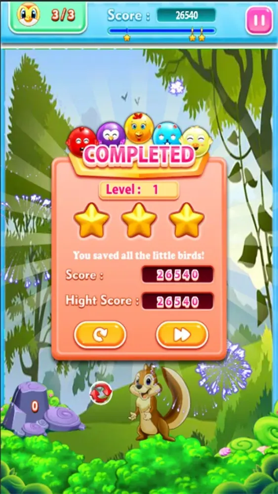 Capturas de tela do Deluxe Puzzle Bubble Shooter