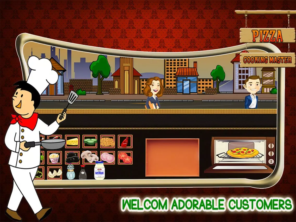 Capturas de tela do PIZZA MAKER COOKING STAND 2016 iPad 