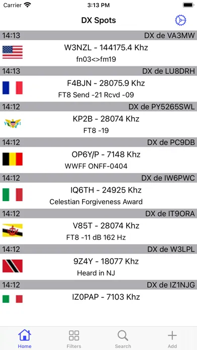 Скриншоты DX Spots
