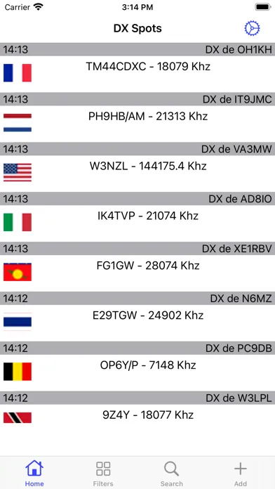 Скриншоты DX Spots