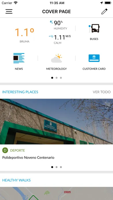Captures d'écran de SmartAppCity