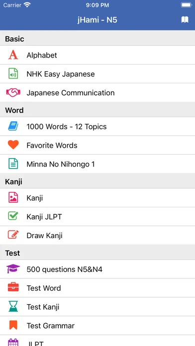 Learn Japanese - jHami Screenshots