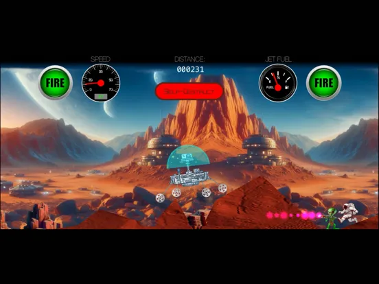 Mars Rover Game iPad  スクリーンショット