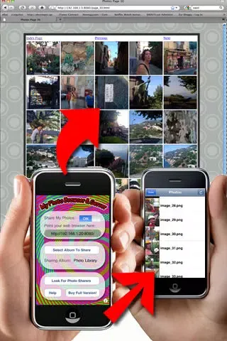 Скриншоты My Photo Wifi Share & Picture Server