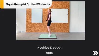 Zrzuty ekranu PhysioKata: work-age fitness