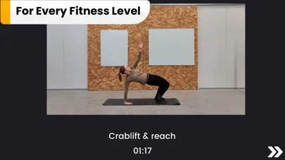 Zrzuty ekranu PhysioKata: work-age fitness