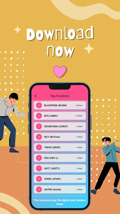 Kpop quiz スクリーンショット