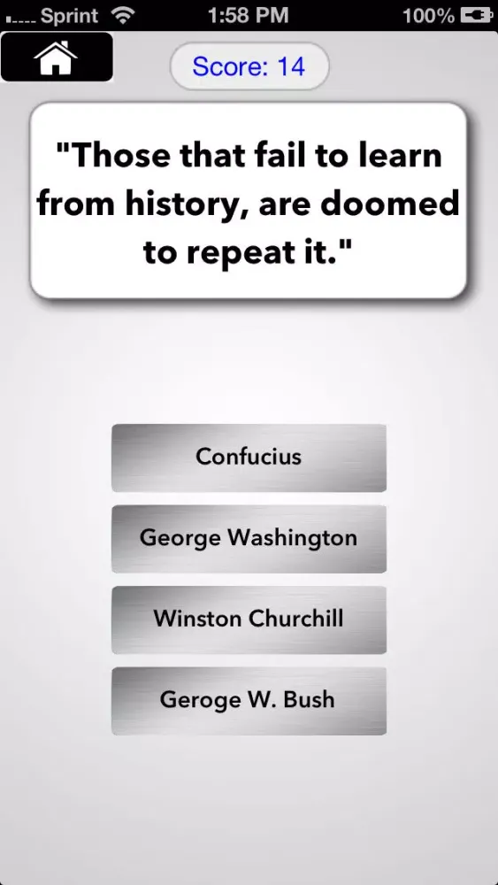 Скриншоты Quote Trivia
