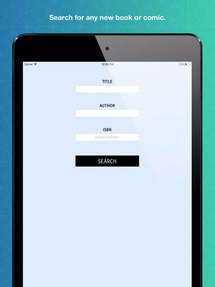 The Lit List iPad 應用截圖