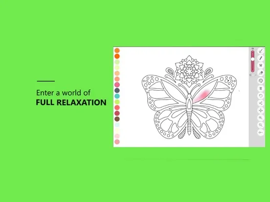 Zen: coloring book for adults iPad  سکرین شاٹس