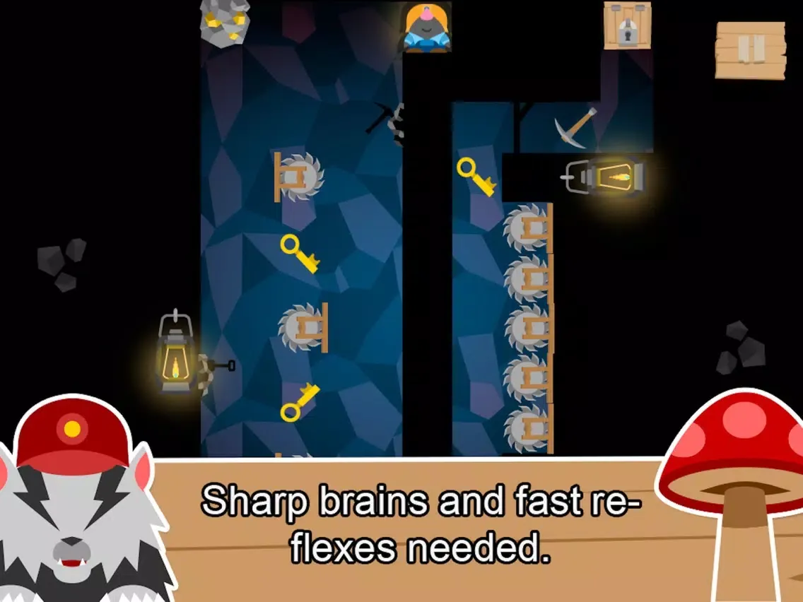 Capturas de pantalla de Moe Miner: fun puzzle game. iPad 
