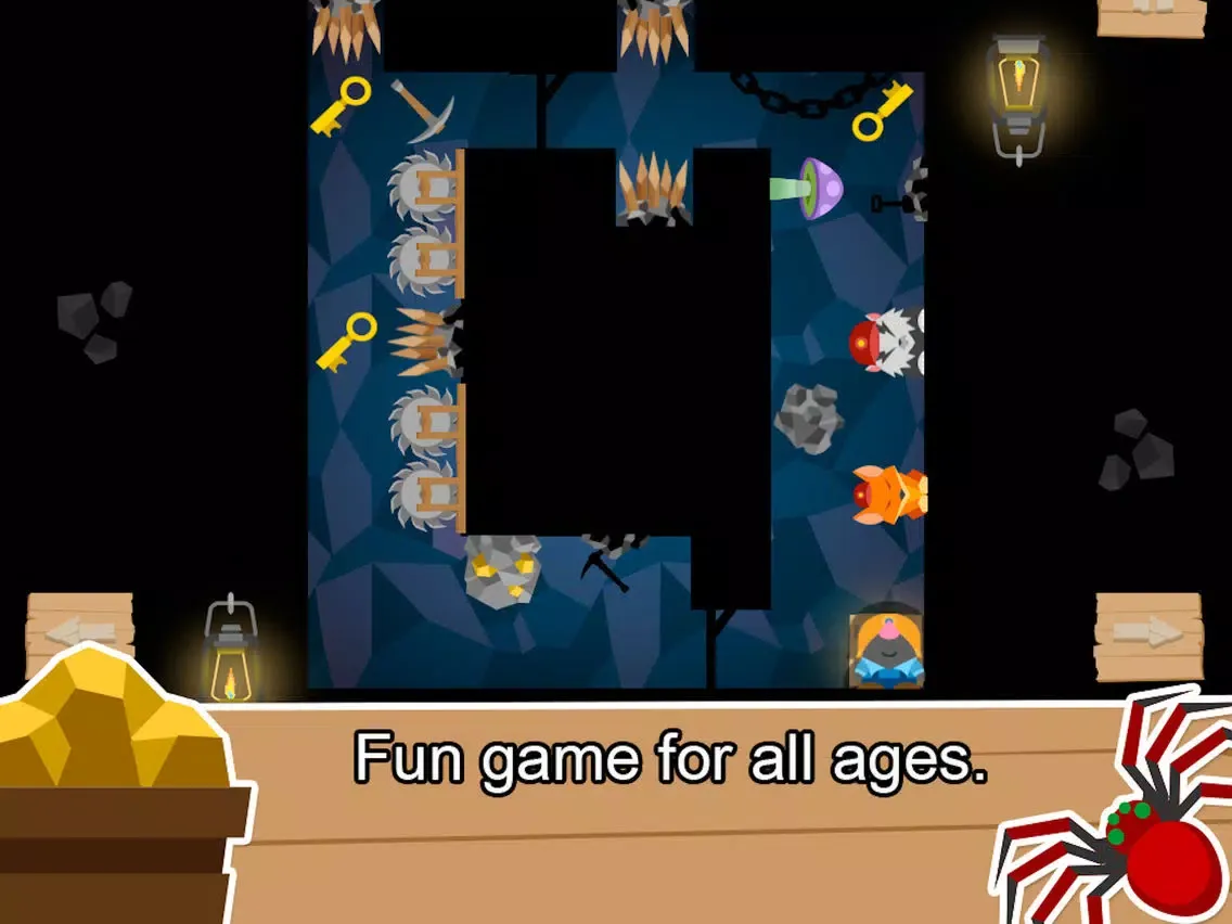 Capturas de pantalla de Moe Miner: fun puzzle game. iPad 