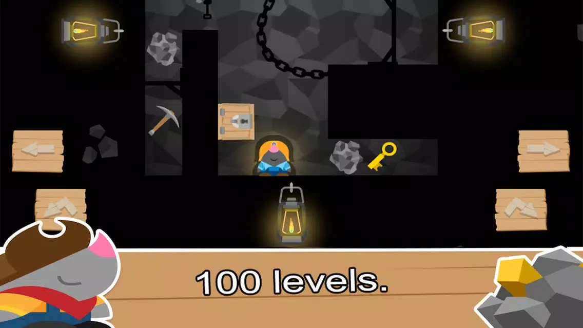 Capturas de pantalla de Moe Miner: fun puzzle game.