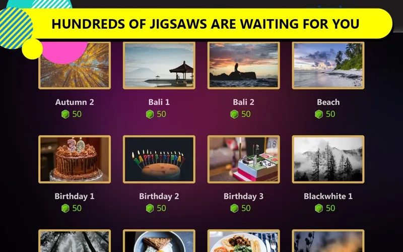 Jigsaw Puzzles for Adults Screenshots