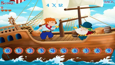 Learn Times Tables - Pirate Sword Fight 스크린샷