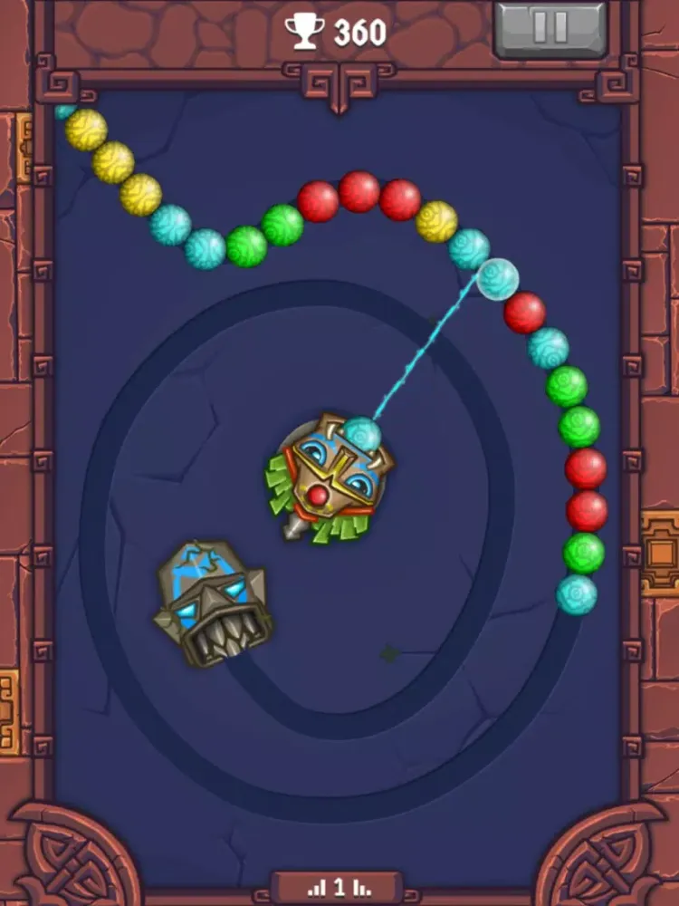 Zrzuty ekranu 祖玛弹珠-经典单机游戏 iPad 