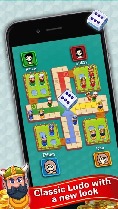 Ảnh chụp màn hình của Ludo Vikings