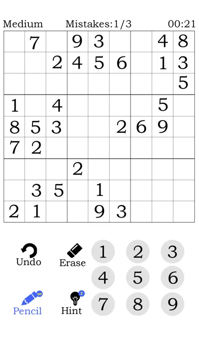 Sudoku Number Puzzle Classic應用截圖