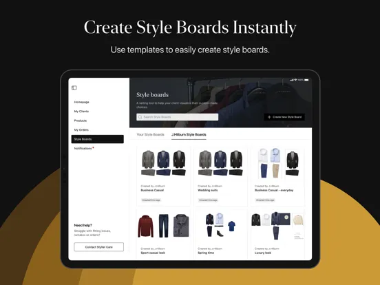 J.Hilburn Stylist iPad  Ekran Görüntüleri