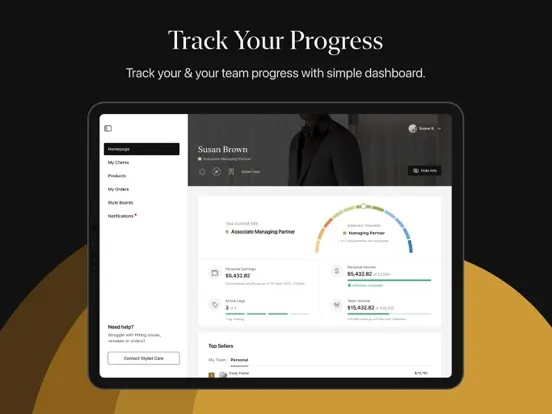 J.Hilburn Stylist iPad  Ekran Görüntüleri