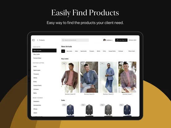 J.Hilburn Stylist iPad  Ekran Görüntüleri