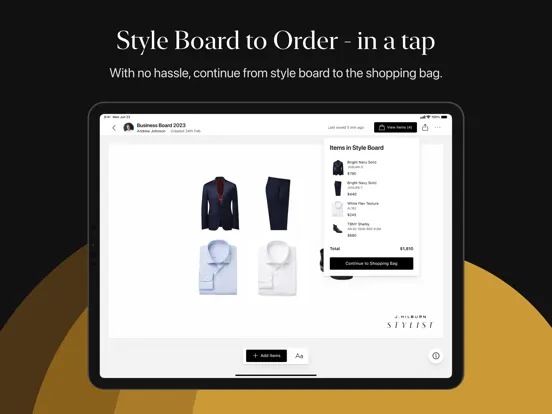 J.Hilburn Stylist iPad  Ekran Görüntüleri