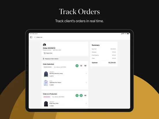 J.Hilburn Stylist iPad  Ekran Görüntüleri