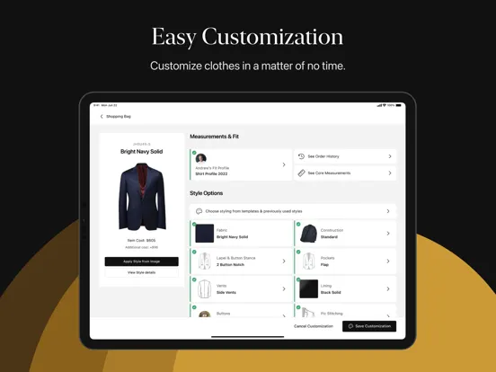 J.Hilburn Stylist iPad  Ekran Görüntüleri
