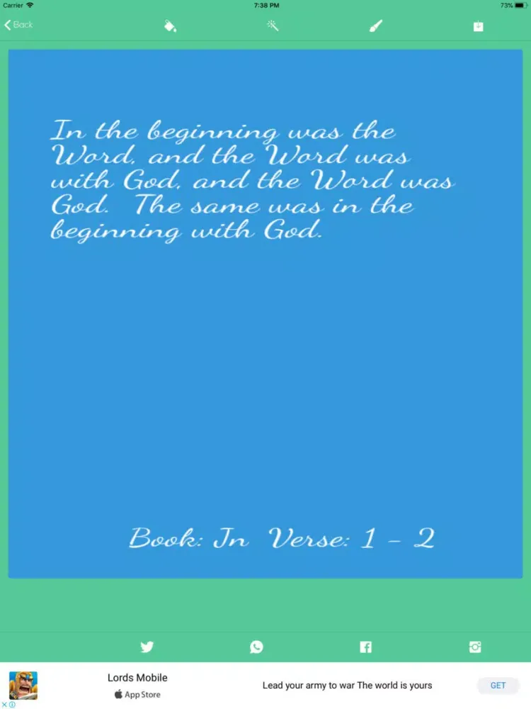 Share The Gospel iPad 应用截图