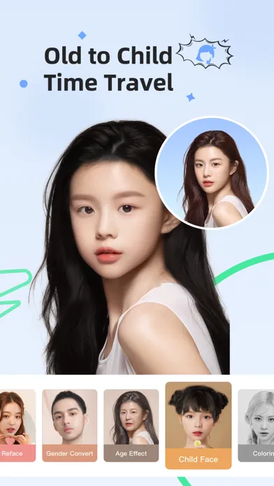 Cartoon Avatar: Hairstyle Make Screenshots