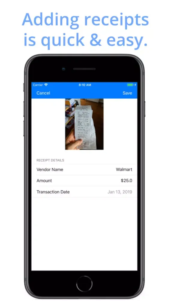 KeepReceipt - Receipt Tracker 스크린샷