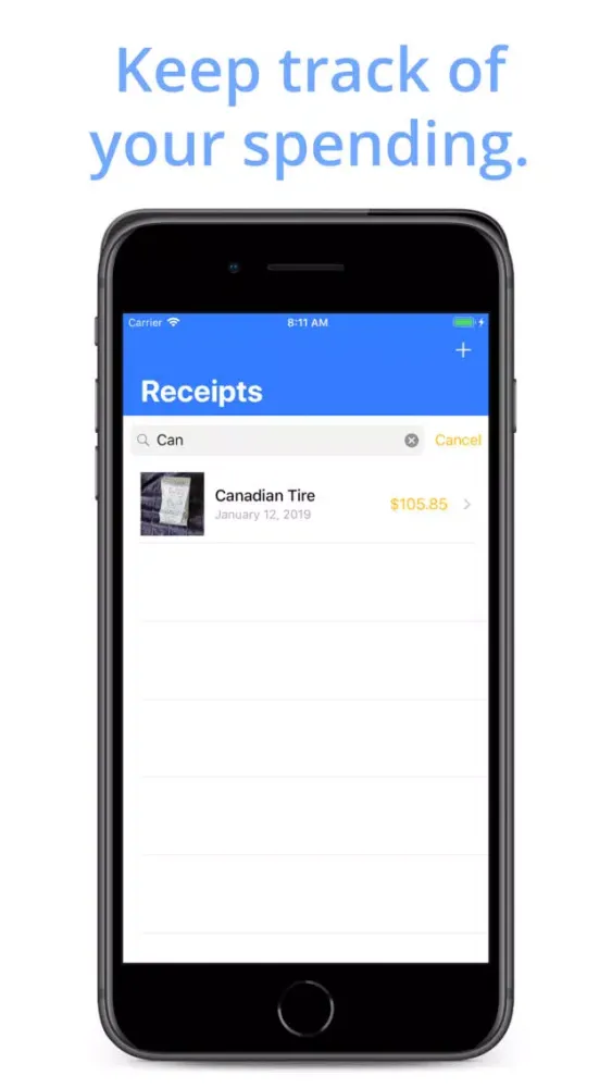 KeepReceipt - Receipt Tracker 스크린샷