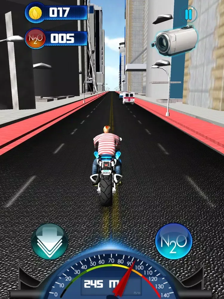 Zrzuty ekranu 极速摩托-全民公路大作战 iPad 