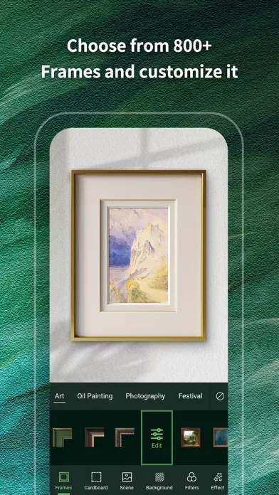 Скриншоты Frameit:Framed Art &Video edit