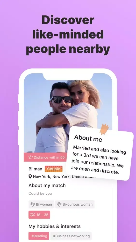 تصاویر BiBoom: Bisexual Chat & Dating